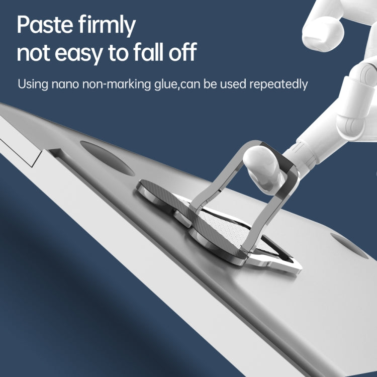 2 PCS Metal Foldable Laptop Stand Bracket