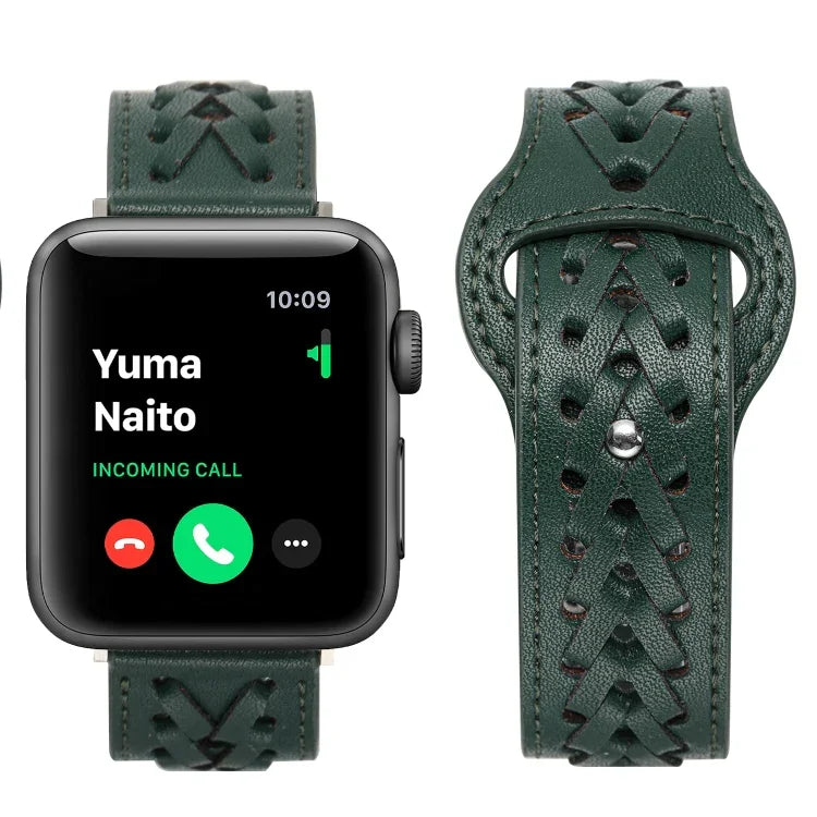 سوار ساعة منسوج لسلسلة Apple Watch، 7 45مم / 6&SE&5&4 44مم / 3&2&1 42مم، 7 41مم / 6&SE&5&4 40مم / 3&2&1 38مم