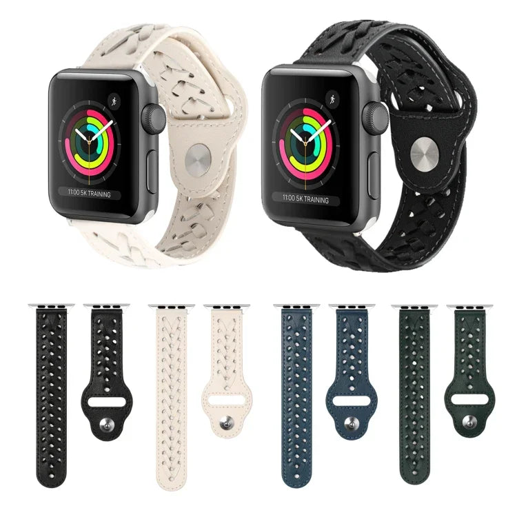 سوار ساعة منسوج لسلسلة Apple Watch، 7 45مم / 6&SE&5&4 44مم / 3&2&1 42مم، 7 41مم / 6&SE&5&4 40مم / 3&2&1 38مم