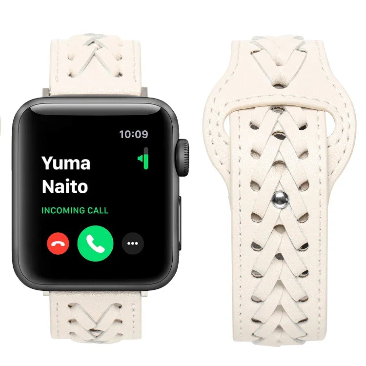 سوار ساعة منسوج لسلسلة Apple Watch، 7 45مم / 6&SE&5&4 44مم / 3&2&1 42مم، 7 41مم / 6&SE&5&4 40مم / 3&2&1 38مم
