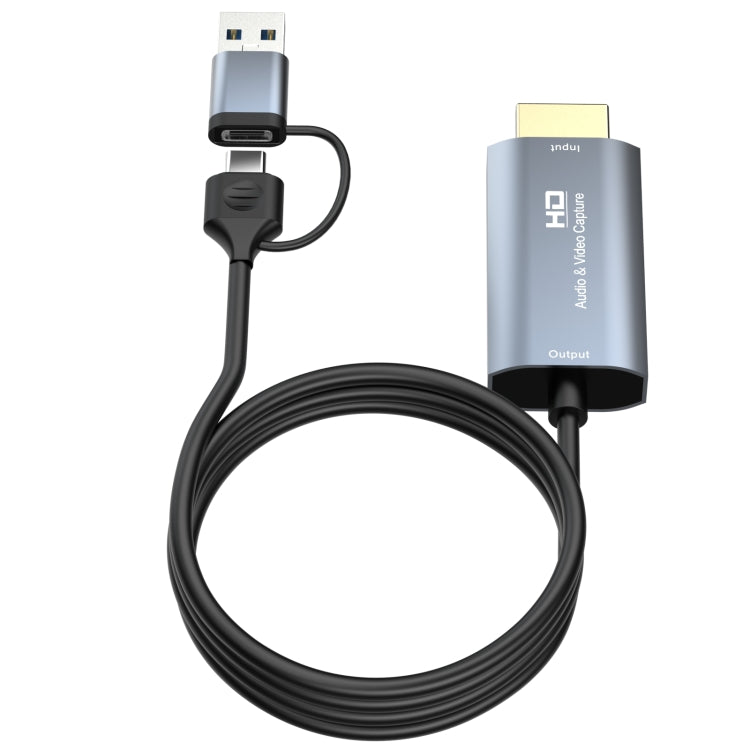 بطاقة التقاط فيديو HDMI/M إلى USB-Type C/M، الطول: 2m، Z36