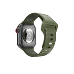 سوار ساعة سيليكون بنمط متموج لسلسلة Apple Watch، 7 45مم / 6&SE&5&4 44مم / 3&2&1 42مم، 7 41مم / 6&SE&5&4 40مم / 3&2&1 38مم