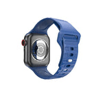 سوار ساعة سيليكون بنمط متموج لسلسلة Apple Watch، 7 45مم / 6&SE&5&4 44مم / 3&2&1 42مم، 7 41مم / 6&SE&5&4 40مم / 3&2&1 38مم