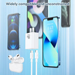 شاحن REMAX RP-U5 Extreme 2 Series 20 واط PD + مجموعة كابل بيانات USB-C / Type-C إلى 8 سنون للشحن السريع بطول 1 متر، قابس الصين، قابس الاتحاد الأوروبي، قابس الولايات المتحدة