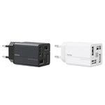 شاحن سريع REMAX RP-U43 بأربعة منافذ USB بقوة 3.4A، قابس الاتحاد الأوروبي، قابس المملكة المتحدة