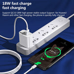 شاحن REMAX RP-U68 Speedy Series 20 واط USB + منفذ USB-C / Type-C للشحن السريع، قابس الصين، قابس الاتحاد الأوروبي، قابس المملكة المتحدة، قابس الولايات المتحدة