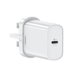 شاحن REMAX RP-U70 Jane Series 20 واط USB-C / Type-C PD للشحن السريع، قابس الصين، قابس المملكة المتحدة، قابس الولايات المتحدة