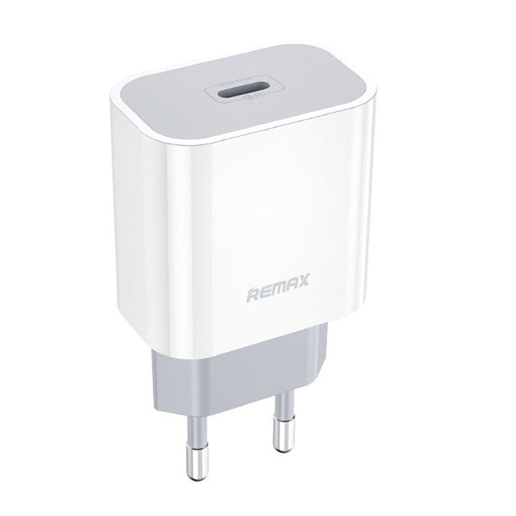 شاحن REMAX RP-U79 Speed Series 20 واط USB-C / Type-C متعدد التوافق للشحن السريع، قابس الصين، قابس الاتحاد الأوروبي، قابس المملكة المتحدة