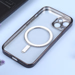 MagSafe Electroplating Straight TPU Phone Case, For iPhone 11, For iPhone 11 Pro, For iPhone 11 Pro Max