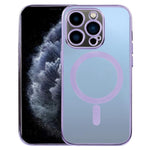 MagSafe Electroplating Straight TPU Phone Case, For iPhone 11, For iPhone 11 Pro, For iPhone 11 Pro Max