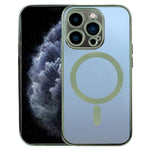 MagSafe Electroplating Straight TPU Phone Case, For iPhone 11, For iPhone 11 Pro, For iPhone 11 Pro Max