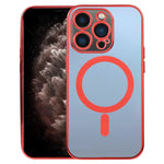 MagSafe Electroplating Straight TPU Phone Case, For iPhone 11, For iPhone 11 Pro, For iPhone 11 Pro Max