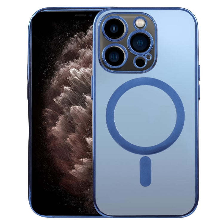 MagSafe Electroplating Straight TPU Phone Case, For iPhone 11, For iPhone 11 Pro, For iPhone 11 Pro Max