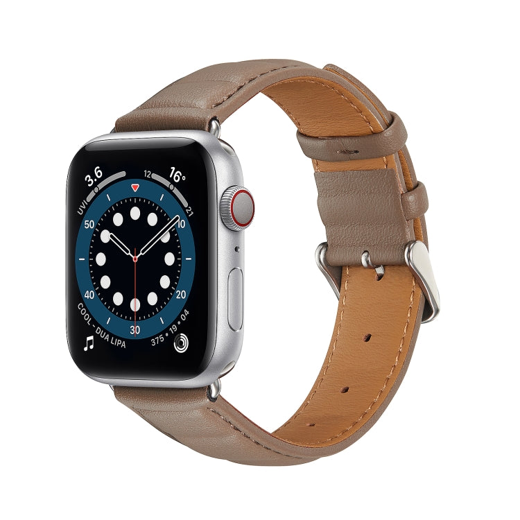 حزام ساعة من الجلد الأصلي لسلسلة ساعة آبل، 7 45مم / 6&SE&5&4 44مم / 3&2&1 42مم، 7 41مم / 6&SE&5&4 40مم / 3&2&1 38مم