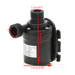 مضخة غاطسة بمحرك بدون فرشاة، رفع DC12V 5.5 م، رفع DC24V 5.5 م