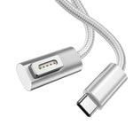كابل شحن 100W 5 دبابيس MagSafe 2 (على شكل T) إلى USB-C / Type-C PD، طول الكابل: 1.8 متر، MagSafe 2 (على شكل T)