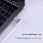كابل شحن 100W 5 دبابيس MagSafe 2 (على شكل T) إلى USB-C / Type-C PD، طول الكابل: 1.8 متر، MagSafe 2 (على شكل T)