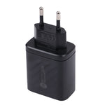 شاحن سفر جداري 3 في 1 AR-892 QC3.0 PD20W USB + USB-C / Type-C، قابس الاتحاد الأوروبي، قابس المملكة المتحدة