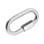مشبك حلقة توصيل سريع من الفولاذ المقاوم للصدأ 304، 5 قطع 3.5mm، 5 قطع 4mm، 3 قطع 5mm، 3 قطع 6mm، 2 قطع 7mm، 2 قطع 8mm، 9mm، 10mm