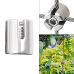 مشبك تثبيت حبل سلكي للحديقة من الفولاذ المقاوم للصدأ 316، M8x2، M10x3، M12x4، M12x5، M12x6، M16x8