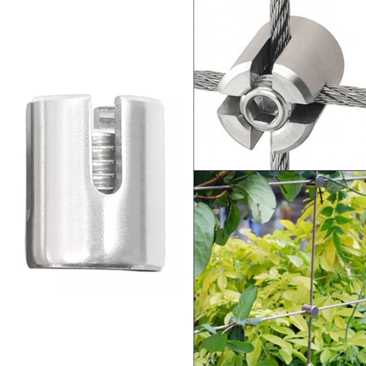 مشبك تثبيت حبل سلكي للحديقة من الفولاذ المقاوم للصدأ 316، M8x2، M10x3، M12x4، M12x5، M12x6، M16x8