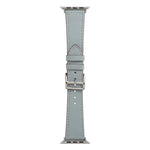 سوار ساعة جلد ميكروفايبر ذو لفّة واحدة لسلسلة Apple Watch، 7 45مم / 6&SE&5&4 44مم / 3&2&1 42مم، 7 41مم / 6&SE&5&4 40مم / 3&2&1 38مم