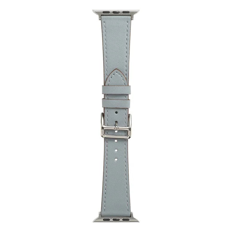 سوار ساعة جلد ميكروفايبر ذو لفّة واحدة لسلسلة Apple Watch، 7 45مم / 6&SE&5&4 44مم / 3&2&1 42مم، 7 41مم / 6&SE&5&4 40مم / 3&2&1 38مم