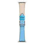 سوار ساعة جلد ميكروفايبر ذو لفّة واحدة لسلسلة Apple Watch، 7 45مم / 6&SE&5&4 44مم / 3&2&1 42مم، 7 41مم / 6&SE&5&4 40مم / 3&2&1 38مم