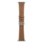 سوار ساعة جلد ميكروفايبر ذو لفّة واحدة لسلسلة Apple Watch، 7 45مم / 6&SE&5&4 44مم / 3&2&1 42مم، 7 41مم / 6&SE&5&4 40مم / 3&2&1 38مم