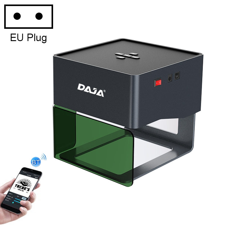 آلة نقش CNC ليزر صغيرة DIY DAJA DJ6، DJ6 Mini Laser قابس الاتحاد الأوروبي، DJ6 Mini Laser قابس الولايات المتحدة، DJ6 Mini Laser قابس المملكة المتحدة