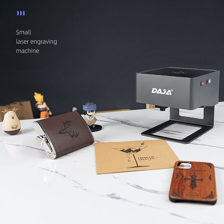 آلة نقش CNC ليزر صغيرة DIY DAJA DJ6، DJ6 Mini Laser قابس الاتحاد الأوروبي، DJ6 Mini Laser قابس الولايات المتحدة، DJ6 Mini Laser قابس المملكة المتحدة