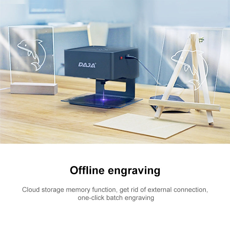 آلة نقش CNC ليزر صغيرة DIY DAJA DJ6، DJ6 Mini Laser قابس الاتحاد الأوروبي، DJ6 Mini Laser قابس الولايات المتحدة، DJ6 Mini Laser قابس المملكة المتحدة
