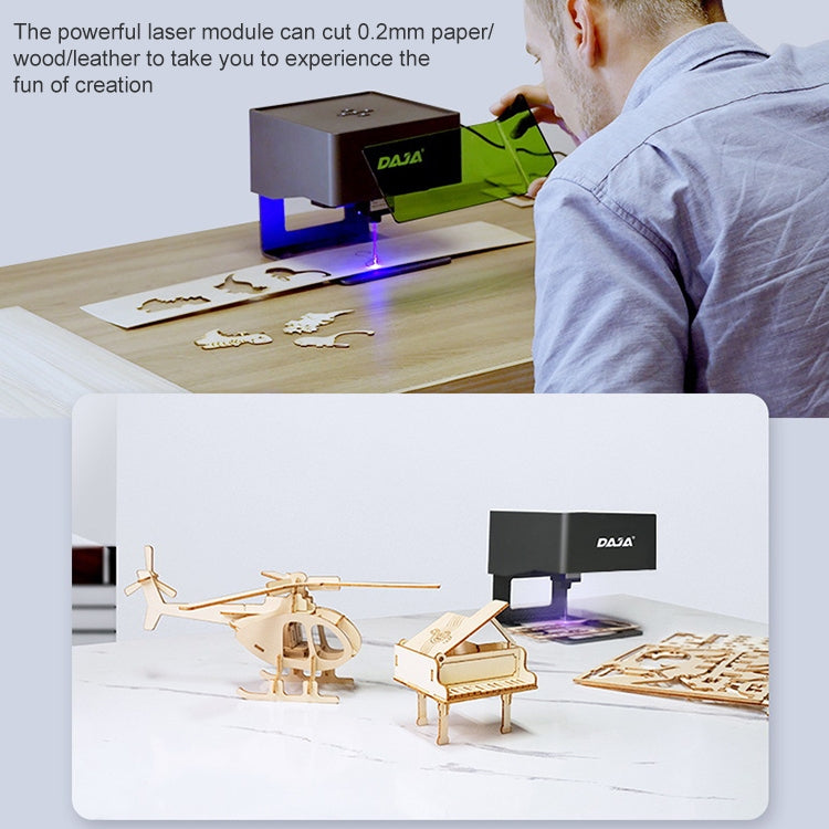 آلة نقش CNC ليزر صغيرة DIY DAJA DJ6، DJ6 Mini Laser قابس الاتحاد الأوروبي، DJ6 Mini Laser قابس الولايات المتحدة، DJ6 Mini Laser قابس المملكة المتحدة