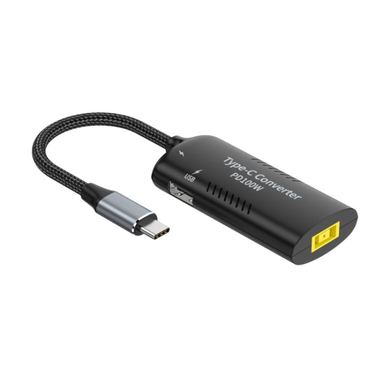 محول متعدد الوظائف + Type-C + USB أنثى إلى Type-C، DC5521 / 5525، DC7406، DC7909، منفذ مربع
