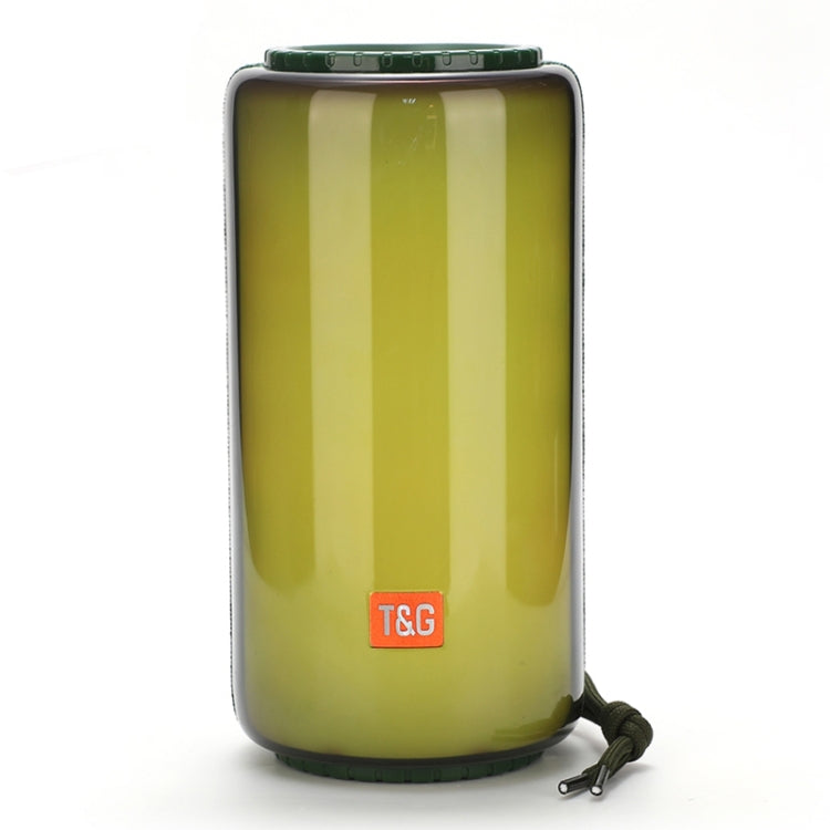 مكبر صوت بلوتوث لاسلكي محمول TWS مع إضاءة LED بقوة 10 واط من T&G TG639