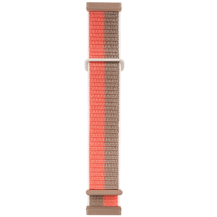 Nylon Rubber Buckle Watch Band, For Fitbit Versa 3