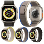 سوار ساعة نايلون لساعة Apple Watch Ultra 49مم / السلسلة 8&7 45مم / SE 2&6&SE&5&4 44مم، لساعة Apple Watch 46مم / 49مم / 45مم / 44مم
