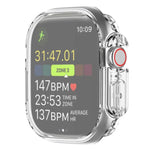 غطاء حماية شفاف شامل من TPU لساعة Apple Watch Ultra 1 / 2 / 3 49مم، لساعة Apple Watch Ultra 1 / 2 / 3 49مم