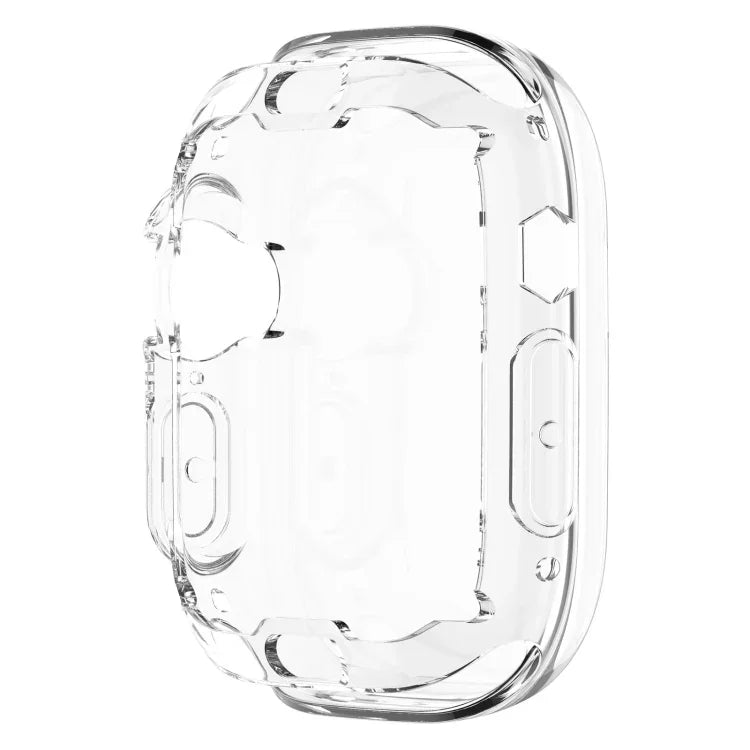 غطاء حماية شفاف شامل من TPU لساعة Apple Watch Ultra 1 / 2 / 3 49مم، لساعة Apple Watch Ultra 1 / 2 / 3 49مم
