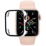 Tempered Glass Film PC Watch Case, For Apple Watch Series SE 3&SE 2&6&SE&5&4 44mm, For Apple Watch Series SE 3&SE 2&6&SE&5&4 40mm