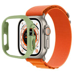 غطاء حماية نصف شامل من PC، لساعة Apple Watch Ultra 1 / 2 / 3 49مم