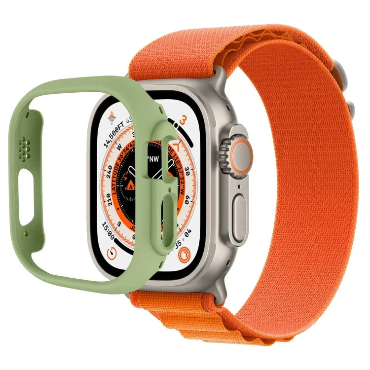 غطاء حماية نصف شامل من PC، لساعة Apple Watch Ultra 1 / 2 / 3 49مم