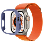 غطاء حماية نصف شامل من PC، لساعة Apple Watch Ultra 1 / 2 / 3 49مم
