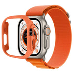 غطاء حماية نصف شامل من PC، لساعة Apple Watch Ultra 1 / 2 / 3 49مم