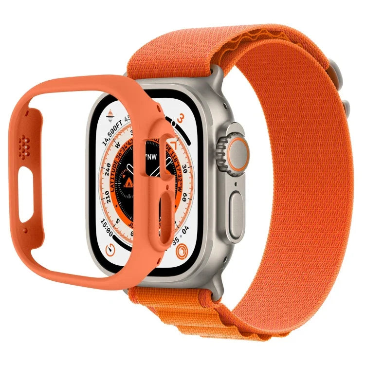 غطاء حماية نصف شامل من PC، لساعة Apple Watch Ultra 1 / 2 / 3 49مم