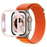 غطاء حماية نصف شامل من PC، لساعة Apple Watch Ultra 1 / 2 / 3 49مم