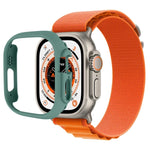 غطاء حماية نصف شامل من PC، لساعة Apple Watch Ultra 1 / 2 / 3 49مم