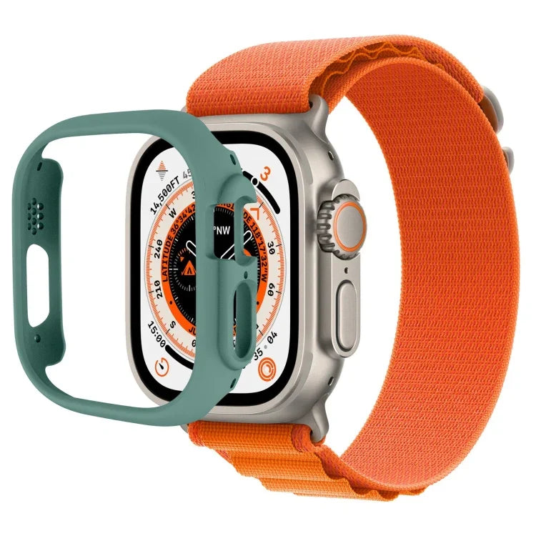 غطاء حماية نصف شامل من PC، لساعة Apple Watch Ultra 1 / 2 / 3 49مم