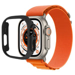 غطاء حماية نصف شامل من PC، لساعة Apple Watch Ultra 1 / 2 / 3 49مم