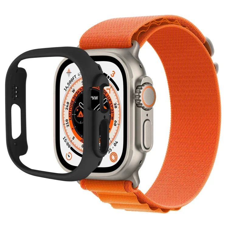 غطاء حماية نصف شامل من PC، لساعة Apple Watch Ultra 1 / 2 / 3 49مم